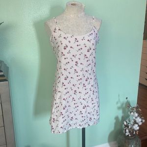 Pacsun L.A. Hearts Ivory Floral Mini Dress